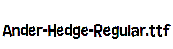 Ander-Hedge-Regular