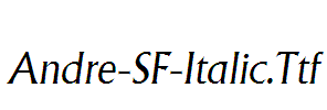 Andre-SF-Italic