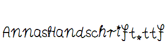 AnnasHandschrift