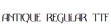 Antique-Regular