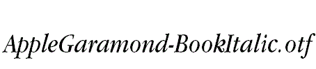 AppleGaramond-BookItalic