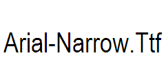 Arial-Narrow