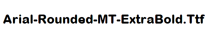 Arial-Rounded-MT-ExtraBold