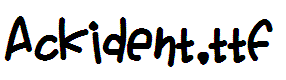 Ackident