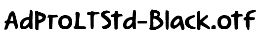 AdProLTStd-Black