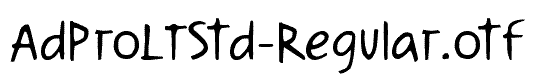 AdProLTStd-Regular