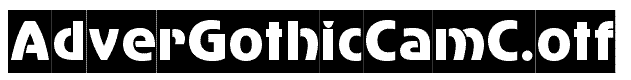 AdverGothicCamC