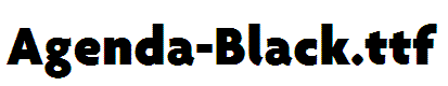 Agenda-Black