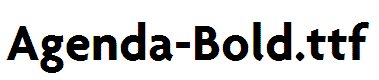 Agenda-Bold