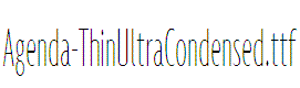 Agenda-ThinUltraCondensed