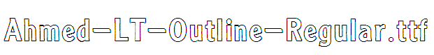 Ahmed-LT-Outline-Regular