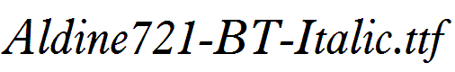 Aldine721-BT-Italic