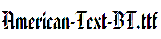 American-Text-BT