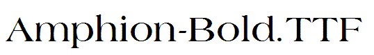 Amphion-Bold