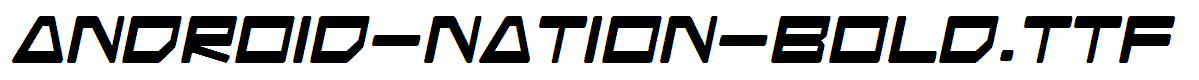 Android-Nation-Bold
