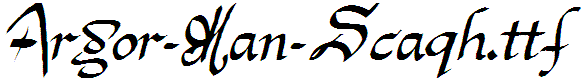 Argor-Man-Scaqh