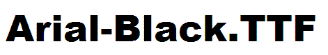 Arial-Black