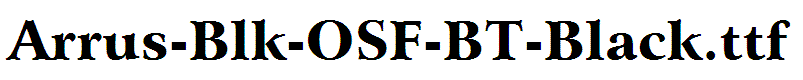 Arrus-Blk-OSF-BT-Black