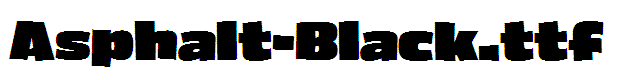 Asphalt-Black