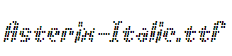 Asterix-Italic