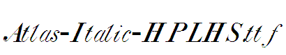 Atlas-Italic-HPLHS