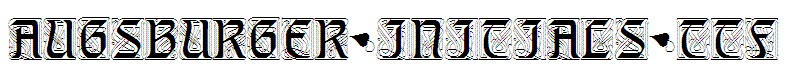 Augsburger-Initials