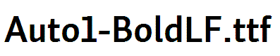 Auto1-BoldLF