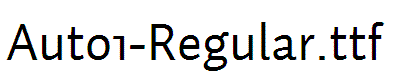 Auto1-Regular