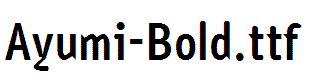 Ayumi-Bold