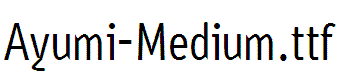 Ayumi-Medium