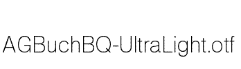 AGBuchBQ-UltraLight