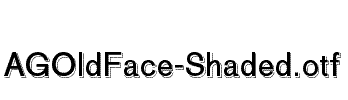 AGOldFace-Shaded