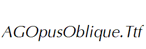 AGOpusOblique