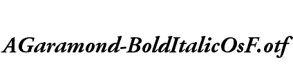 AGaramond-BoldItalicOsF