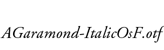 AGaramond-ItalicOsF