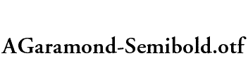 AGaramond-Semibold