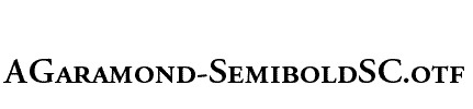 AGaramond-SemiboldSC