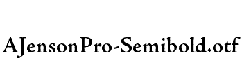 AJensonPro-Semibold