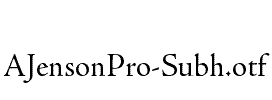 AJensonPro-Subh