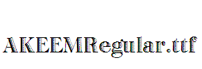 AKEEMRegular