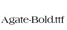 Agate-Bold