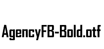 AgencyFB-Bold