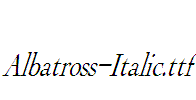 Albatross-Italic