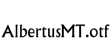 AlbertusMT