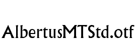 AlbertusMTStd