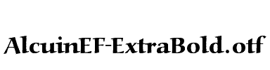 AlcuinEF-ExtraBold