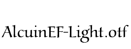AlcuinEF-Light