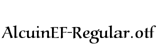 AlcuinEF-Regular