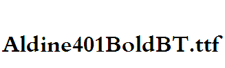 Aldine401BoldBT