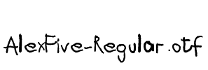 AlexFive-Regular